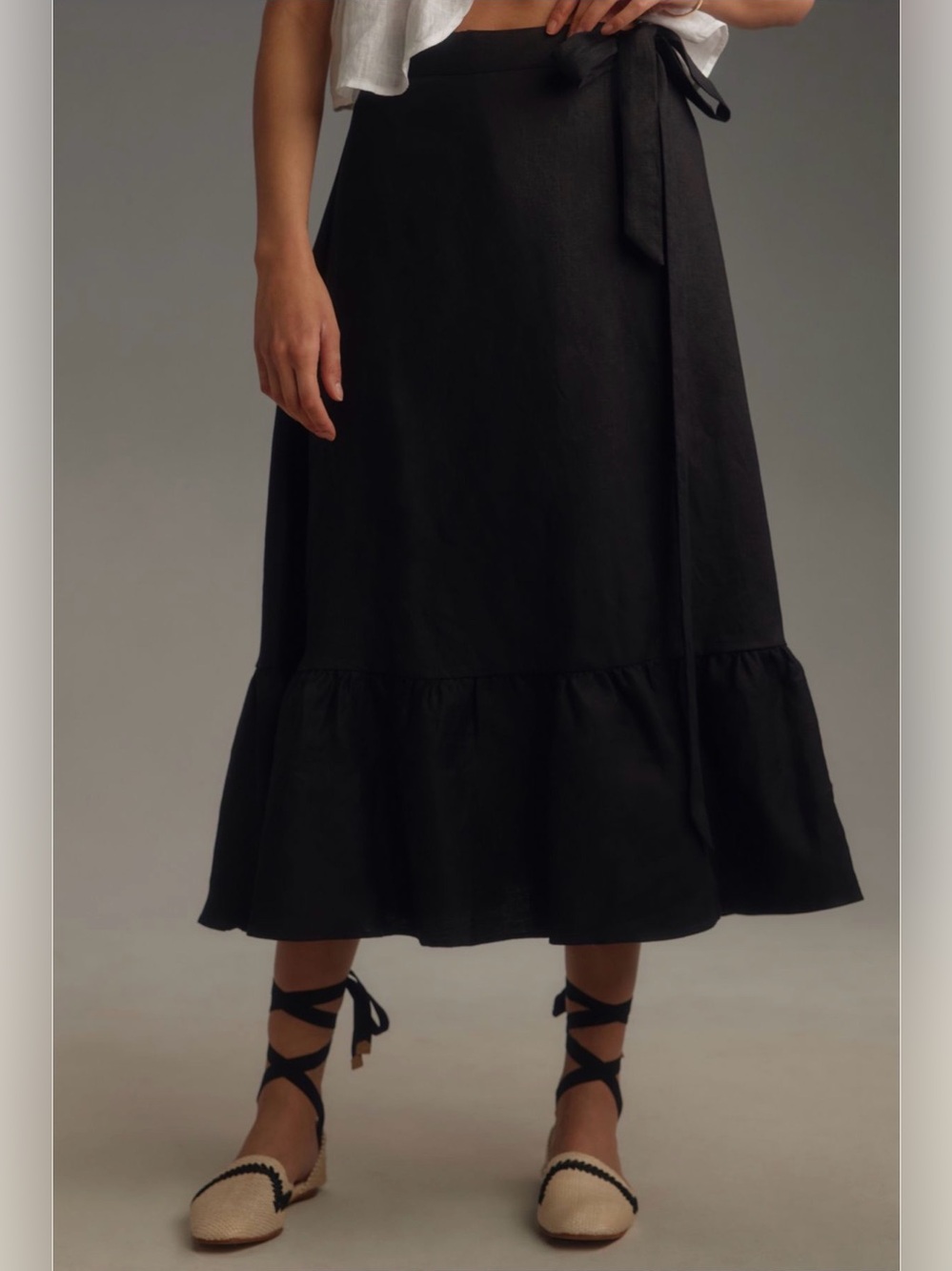 Reformation Julep Wrap Skirt